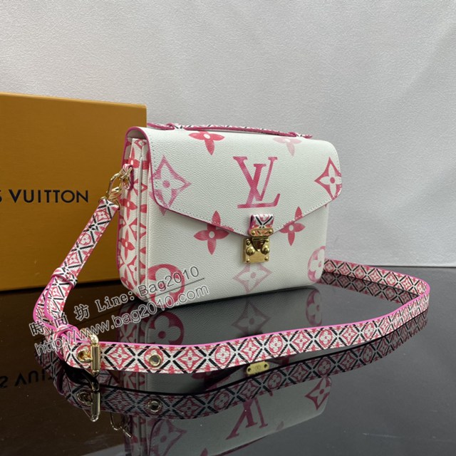 Lv路易威登2023專櫃新款Pochette Metis手袋 LV手提單肩斜挎女包 M23055 ydh5107